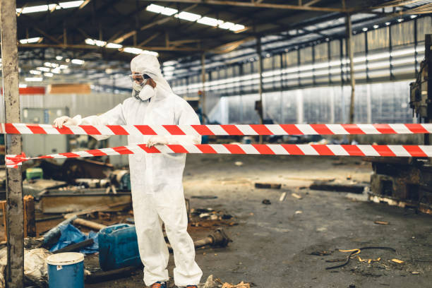 Professional Biohazard technician working in Blackwood, NJ